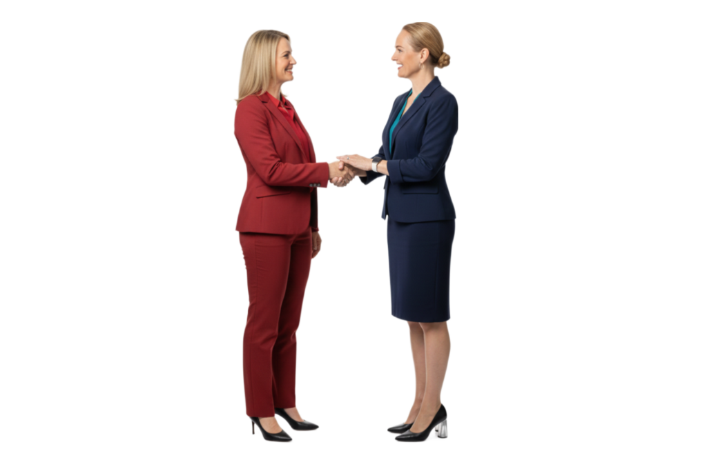 Double Handed Handshake • Power Of Touch